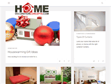 Tablet Screenshot of homedecorationconcepts.com